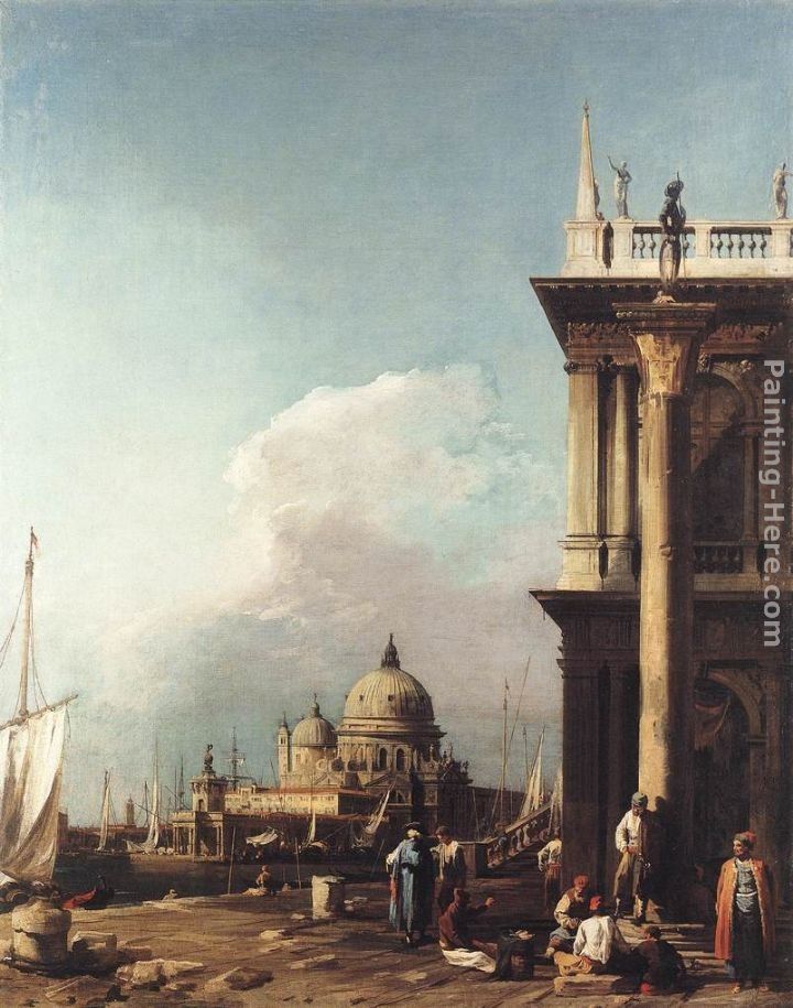 Canaletto Venice The Piazzetta Looking South-west towards S. Maria della Salute